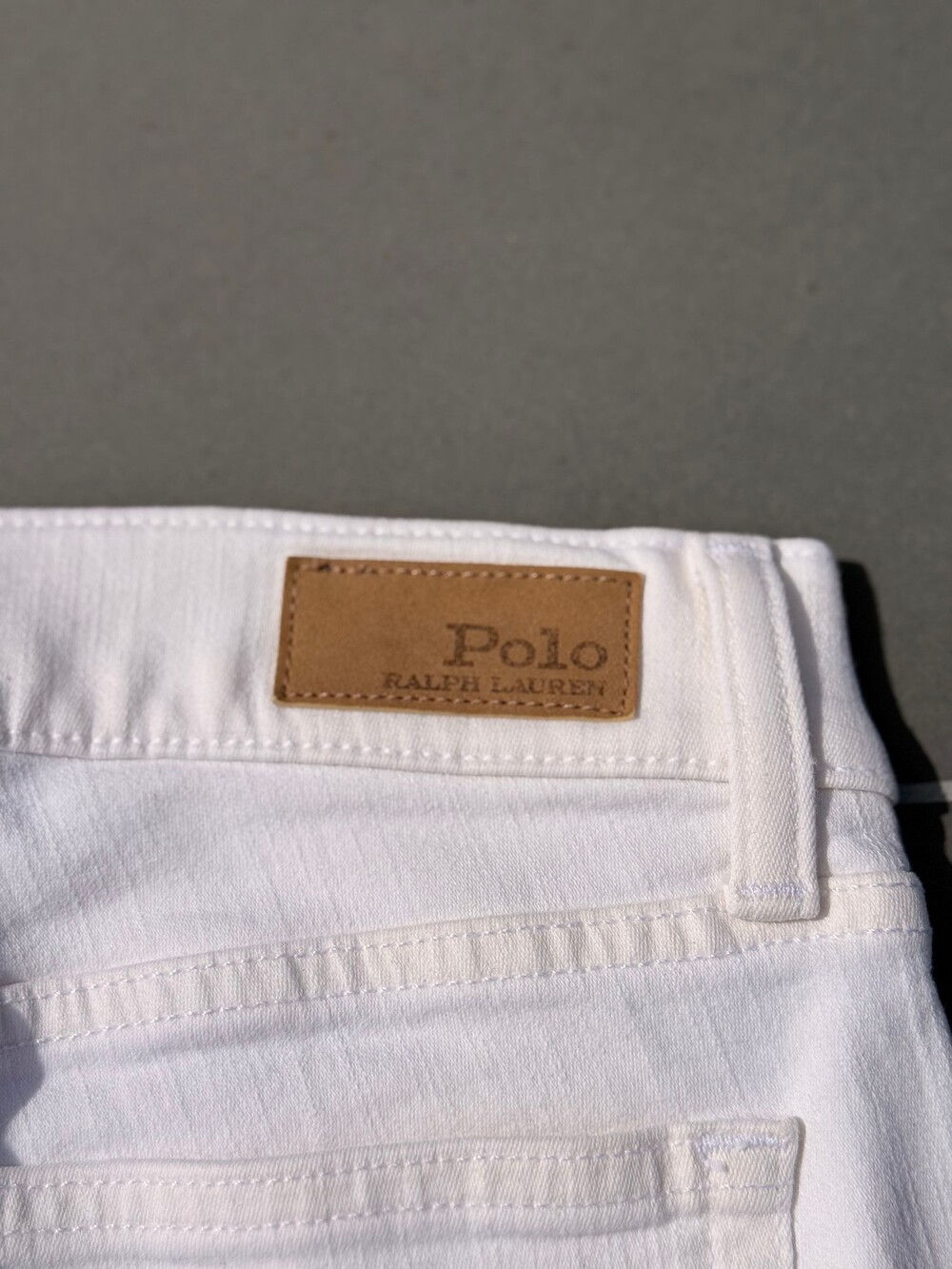 Polo Ralph Lauren White Jeans - Picture 3 of 3